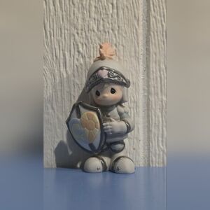 Adorable Knight Figurine with Shield